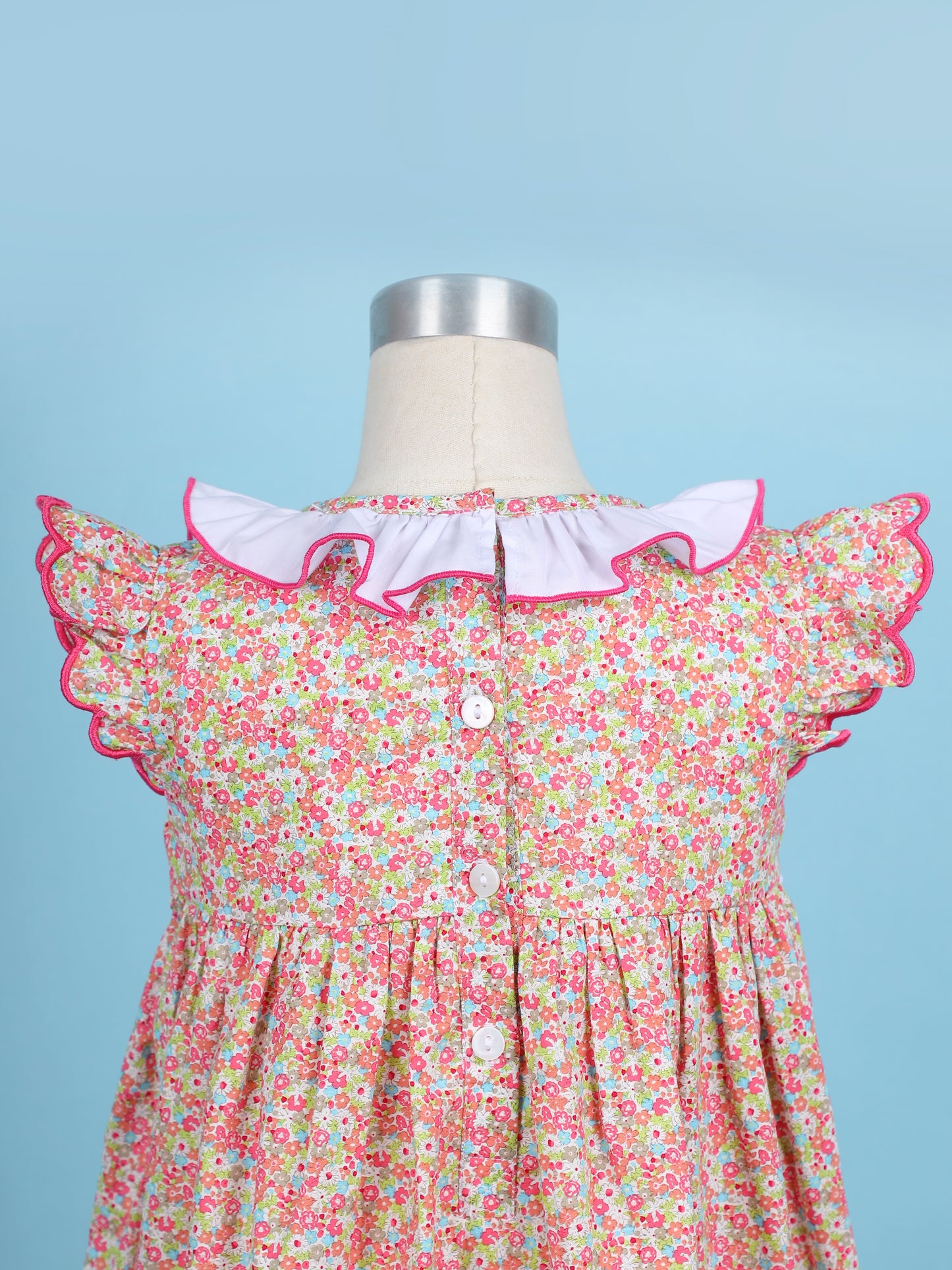 Juliette Red Floral Dress