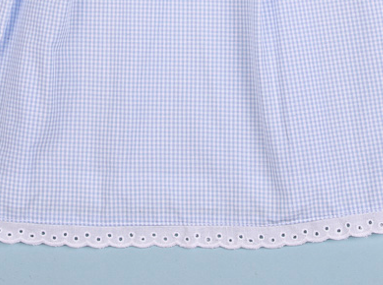 Annette Blue Embroidery Dress