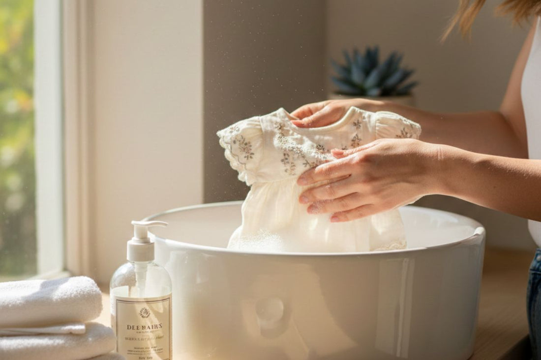 How to Wash and Care for Heirloom Baby Clothes: The Complete Guide