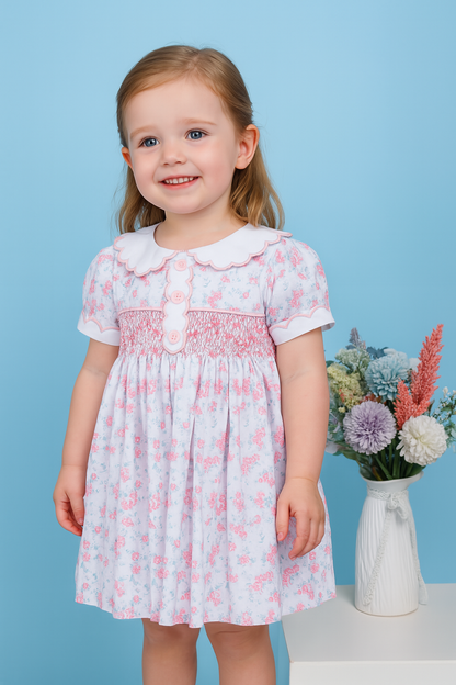 Albani Pink Floral Dress