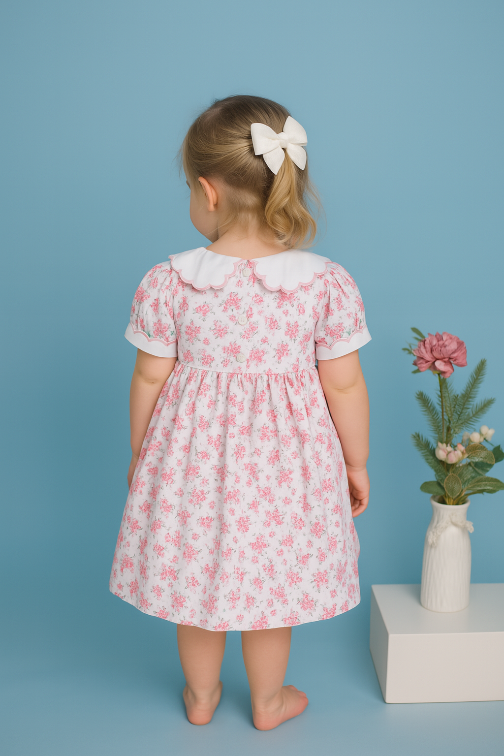 Albani Pink Floral Dress