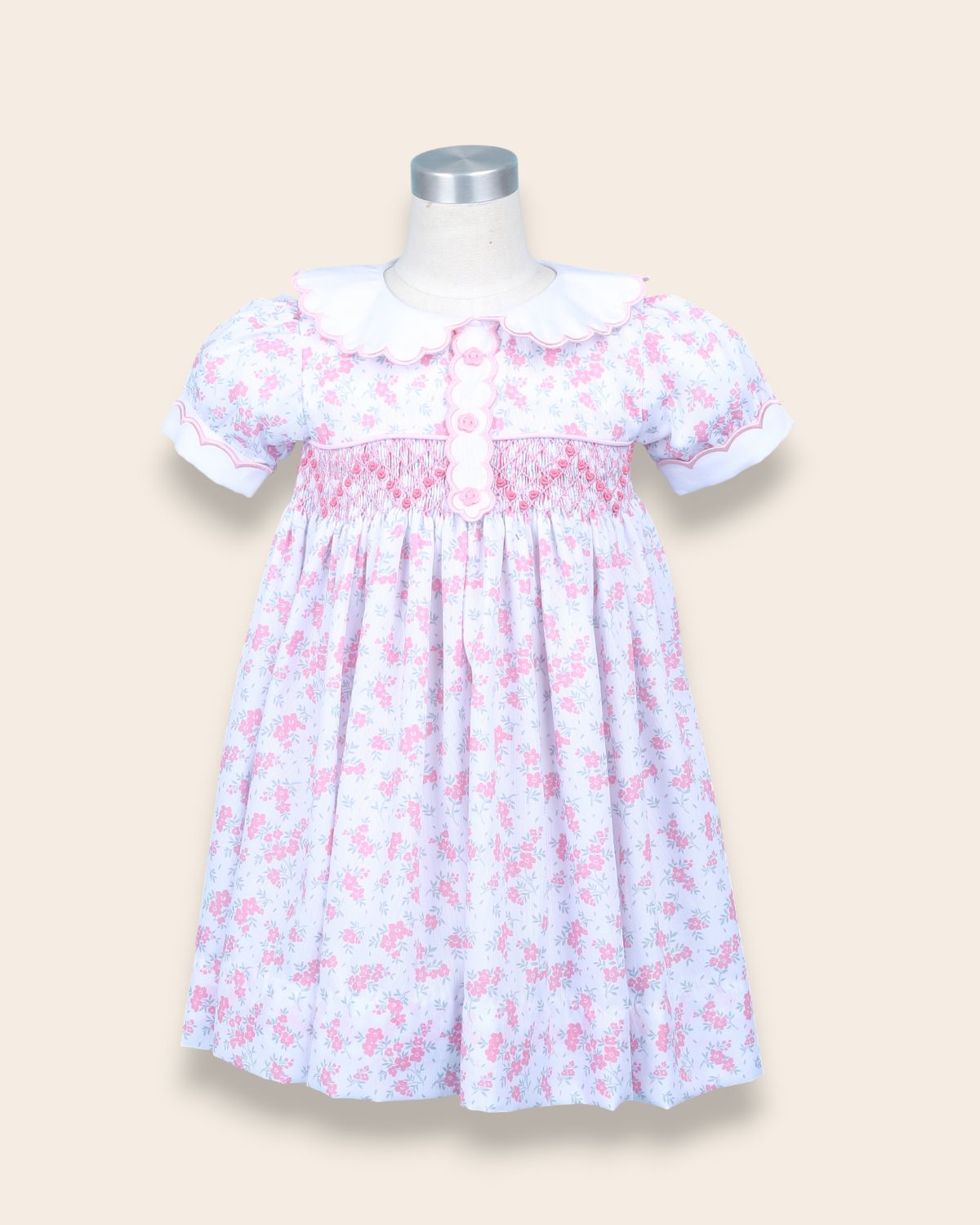 Albani Pink Floral Dress