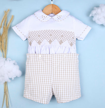 Stefano Brown Embroidery Set