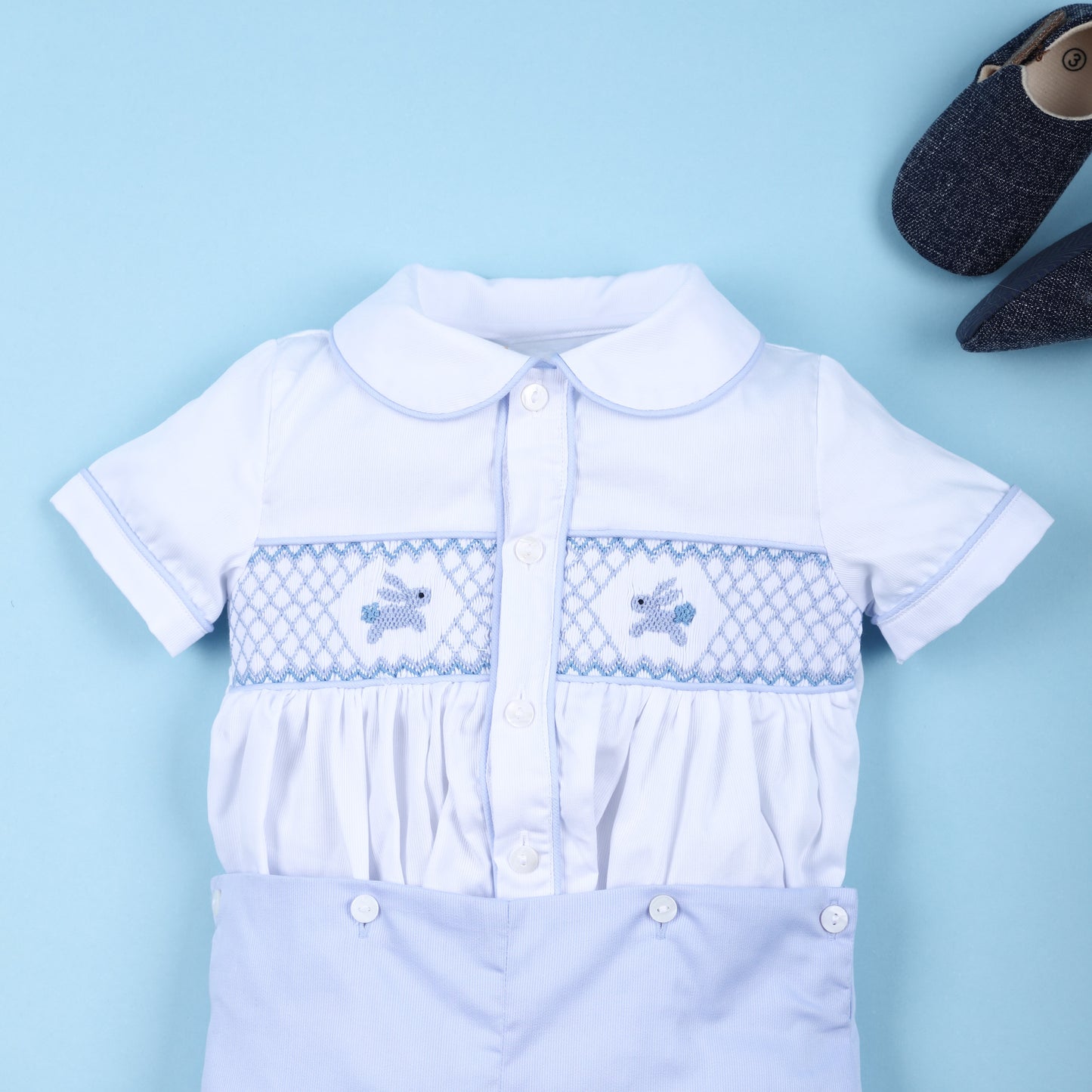 Sergio Blue Embroidery Set