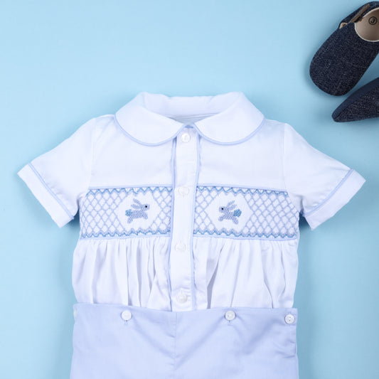 Sergio Blue Embroidery Set