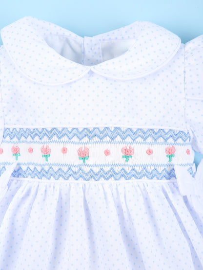 Veronica Elegant Embroidery Dress