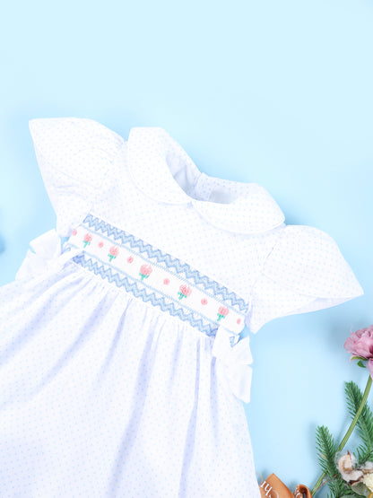 Veronica Elegant Embroidery Dress