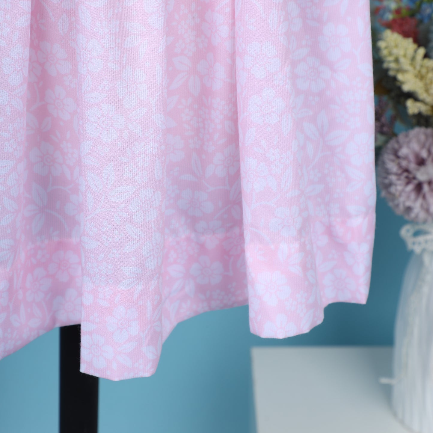 Mirella Pink Hand-Smocked Dress