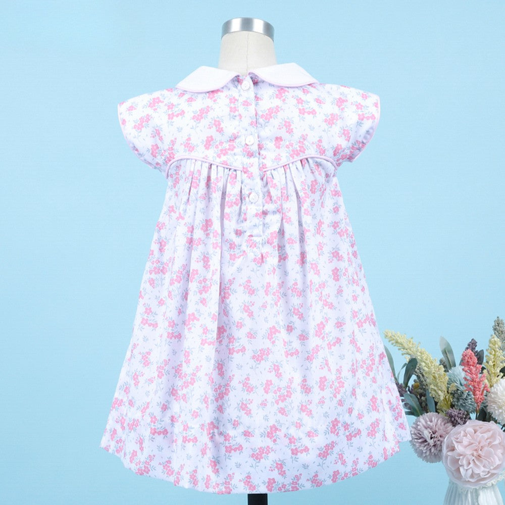 Martina Pink Floral Dress