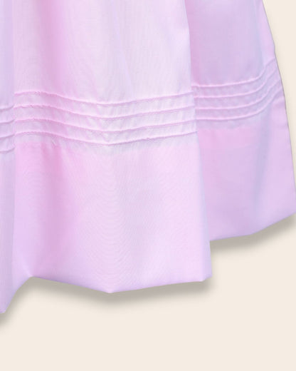 Isabella Pink Embroidery Dress