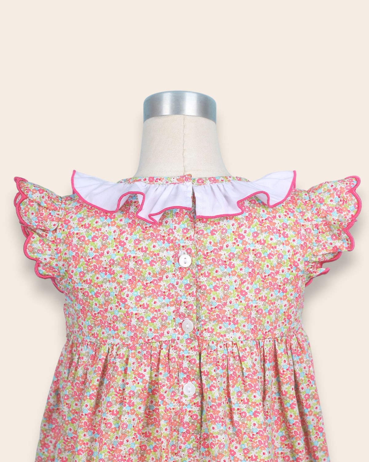 Juliette Red Floral Dress