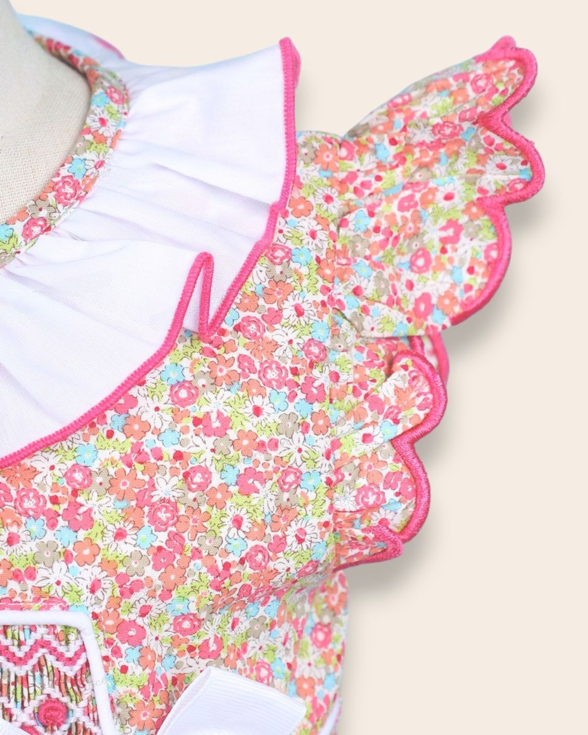 Juliette Red Floral Dress