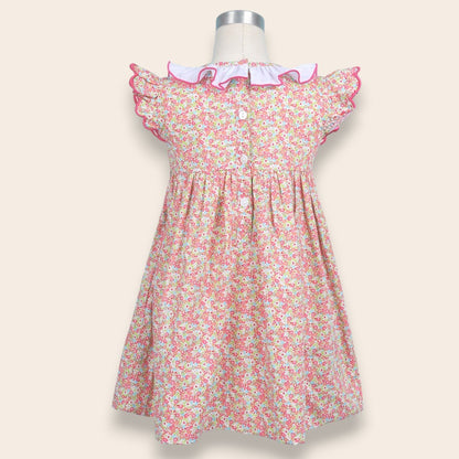 Juliette Red Floral Dress