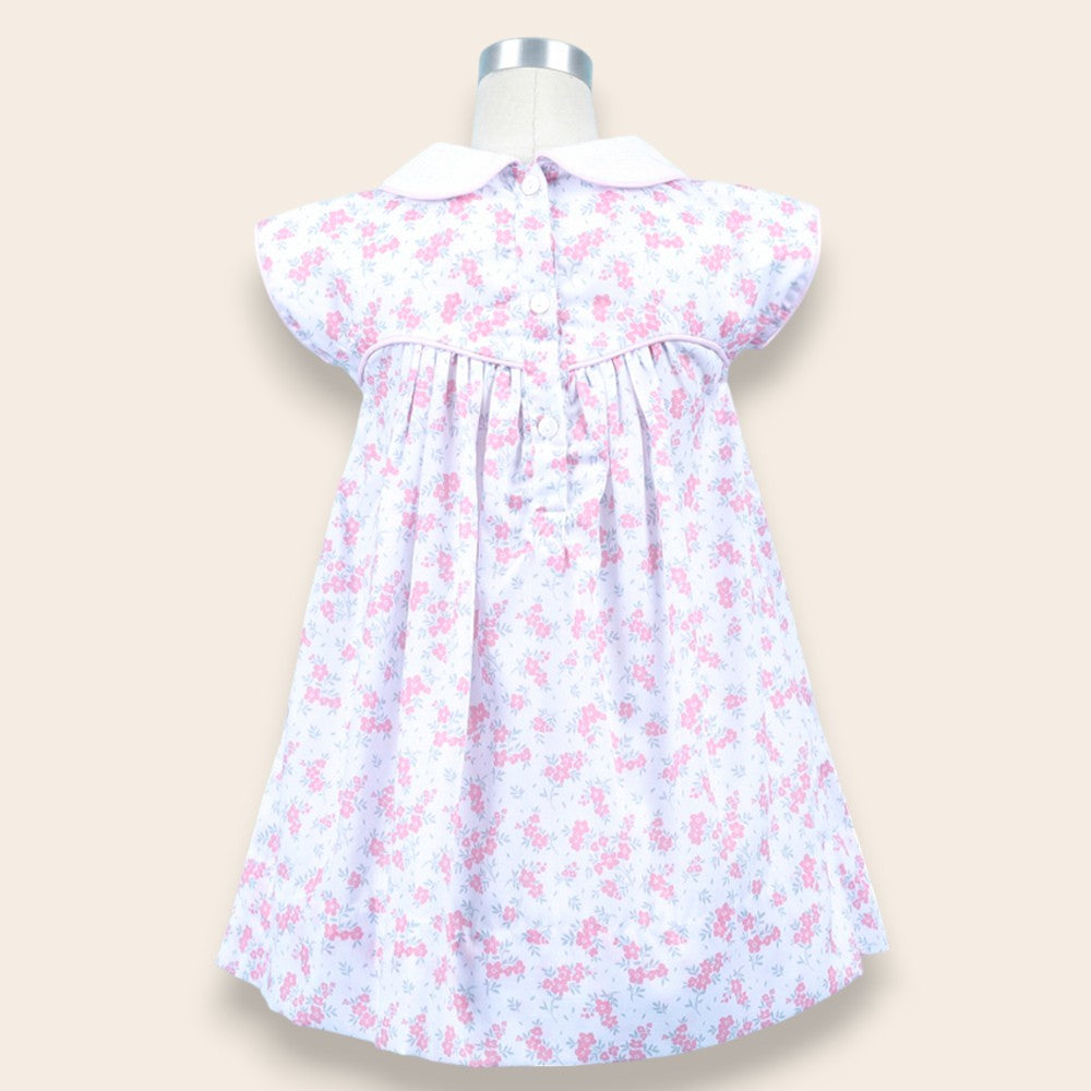 Martina Pink Floral Dress