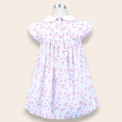 Martina Pink Floral Dress