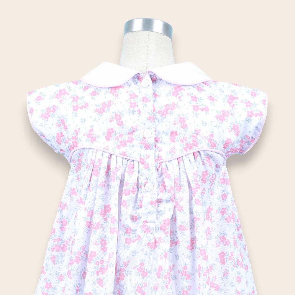 Martina Pink Floral Dress