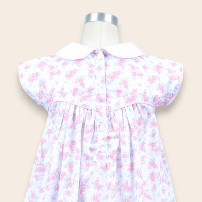 Martina Pink Floral Dress
