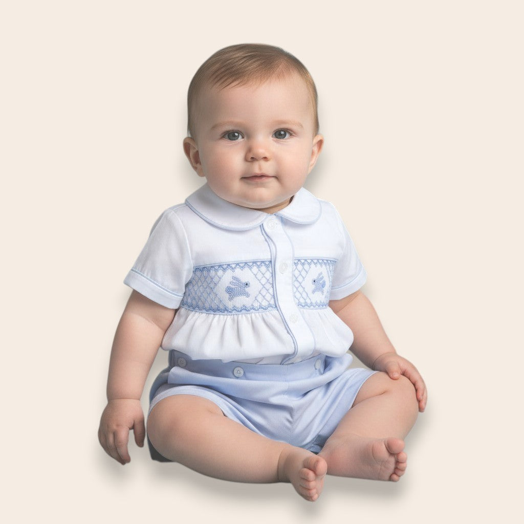 Sergio Blue Embroidery Set