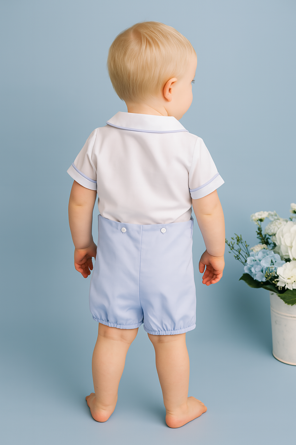 Sergio Blue Embroidery Set