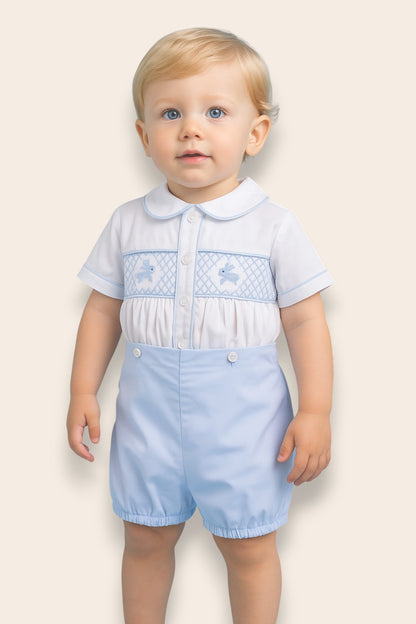 Sergio Blue Embroidery Set