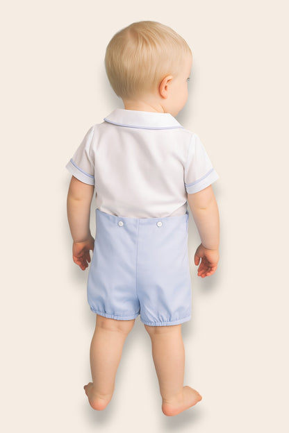 Sergio Blue Embroidery Set