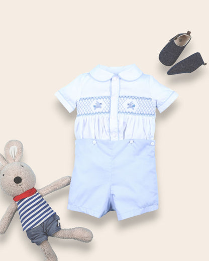 Sergio Blue Embroidery Set