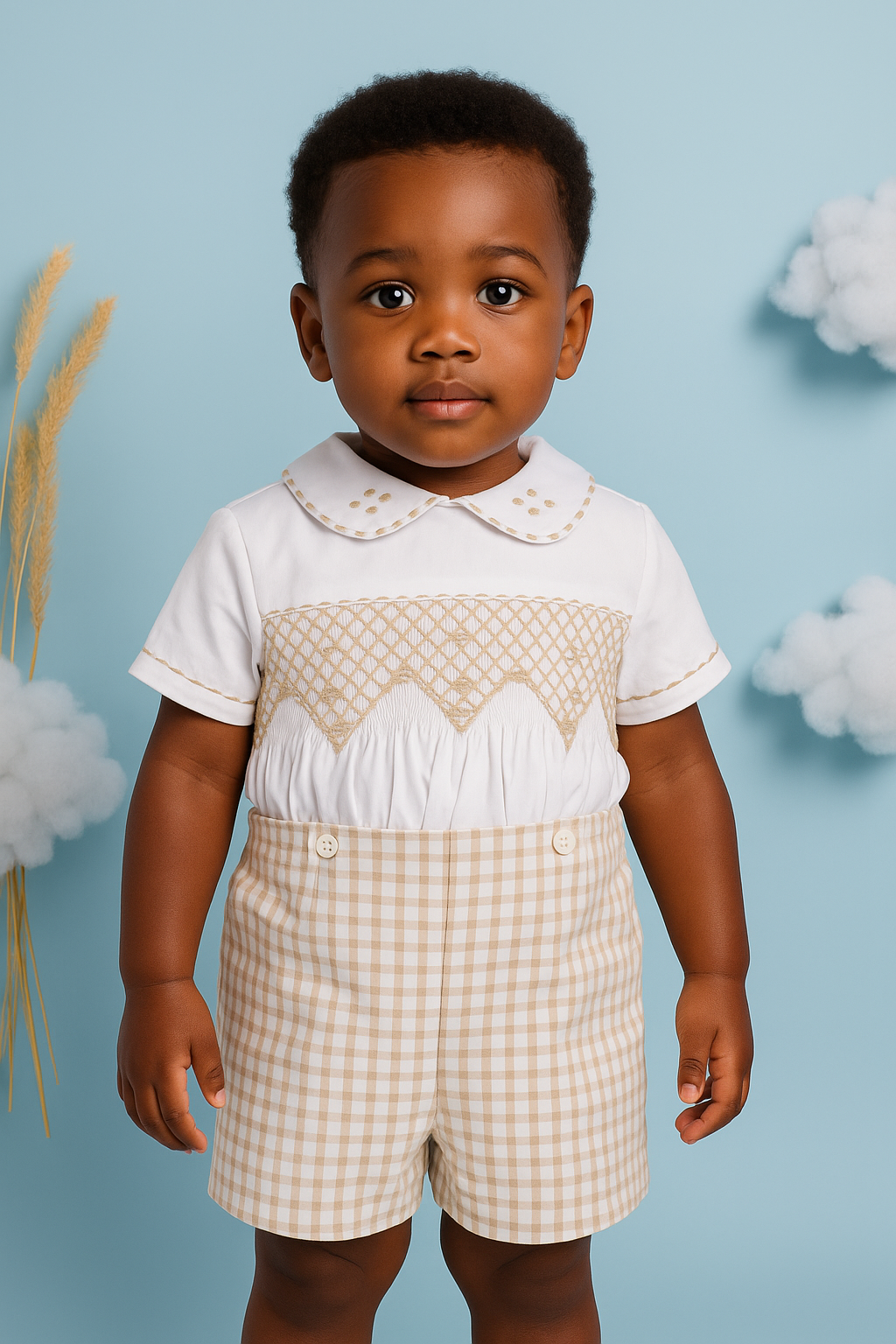 Stefano Brown Embroidery Set