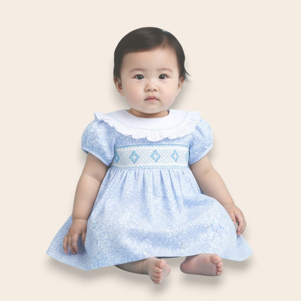 Valeria Floral Embroidery Dress