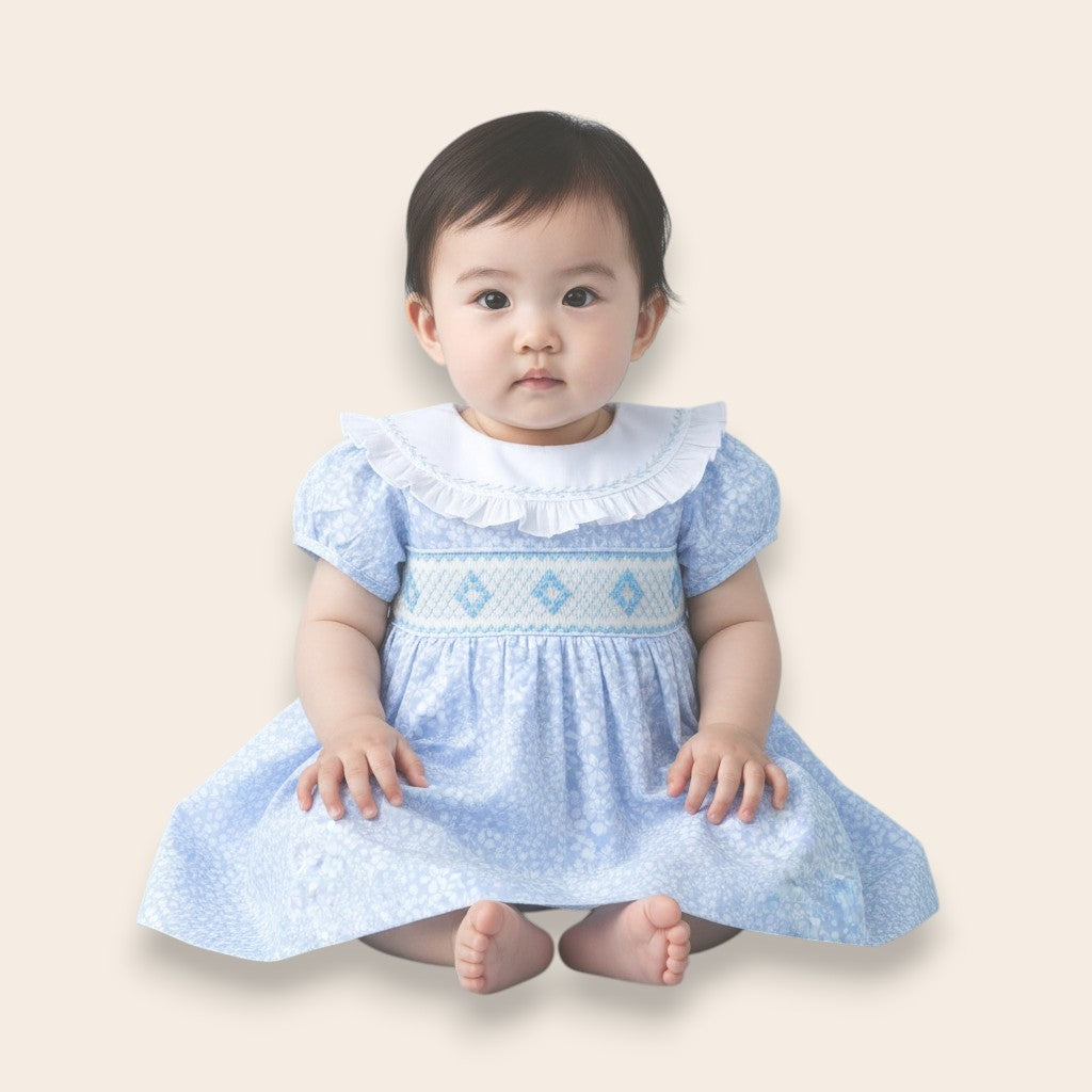 Valeria Floral Embroidery Dress