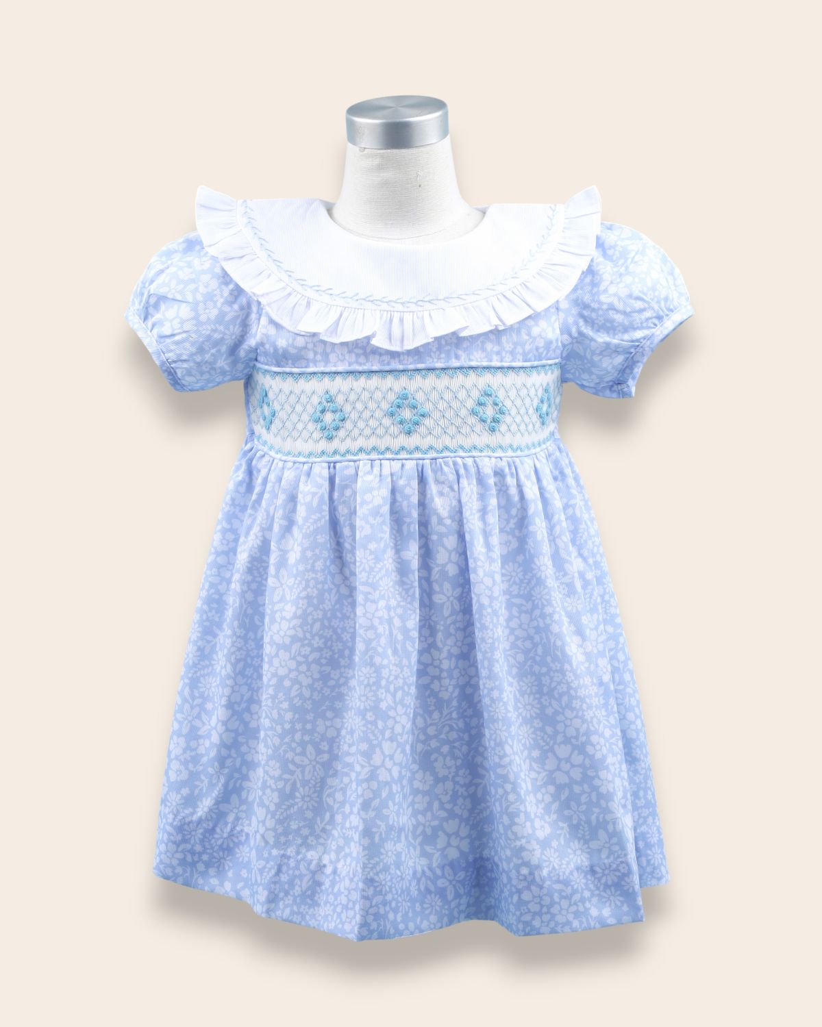 Valeria Floral Embroidery Dress